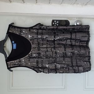 3/$30 Simply Vera Wang Sequin Tank Top